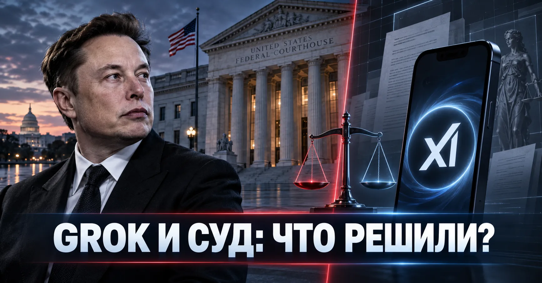 Grok снова сможет редактировать фото? Что на самом деле решил суд по делу xAI