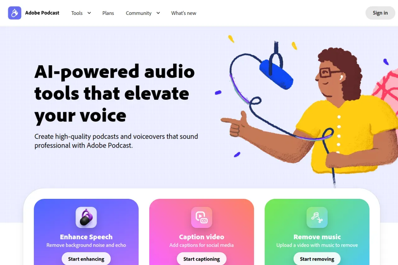 Adobe Podcast