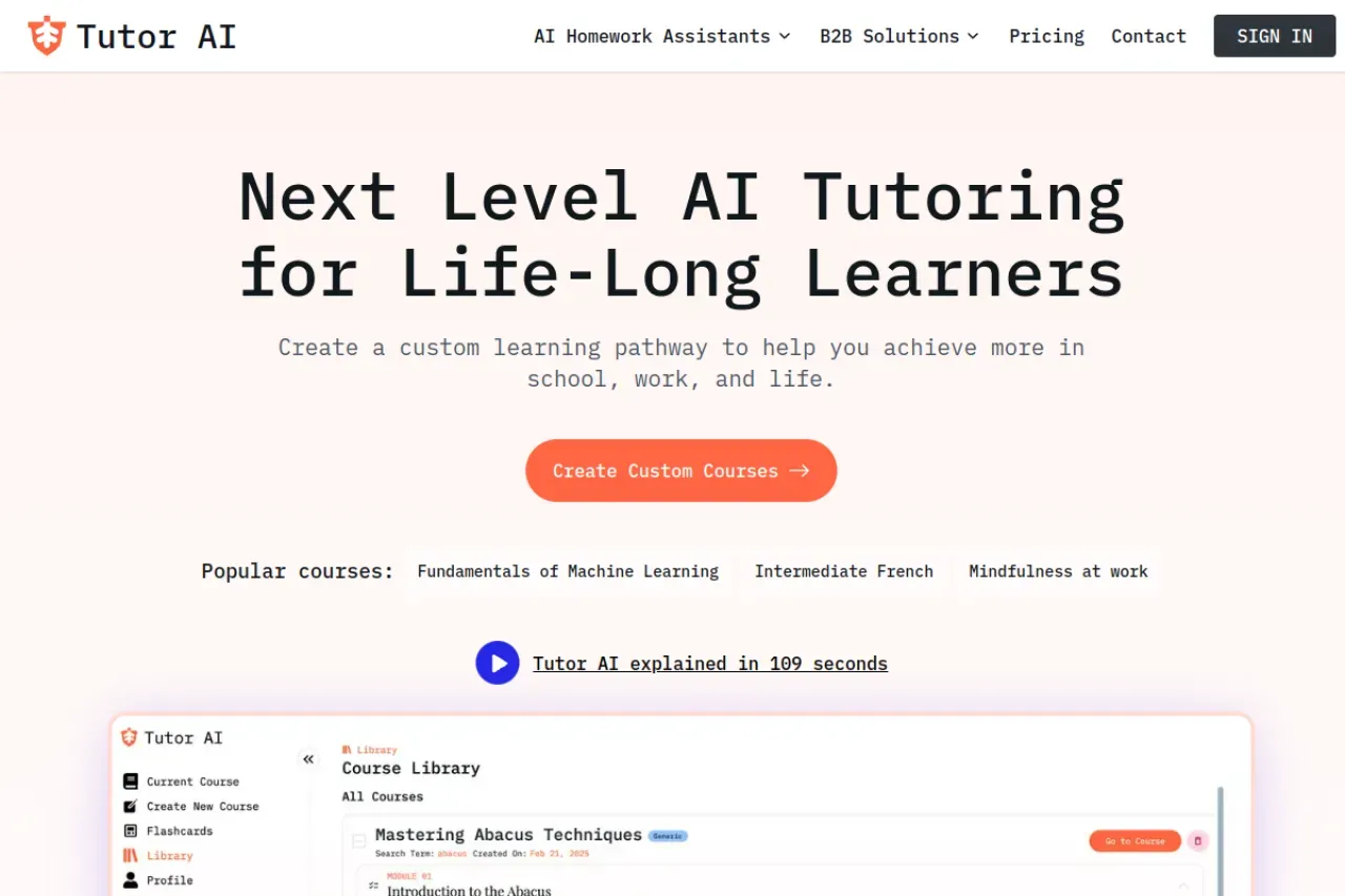 Tutor AI