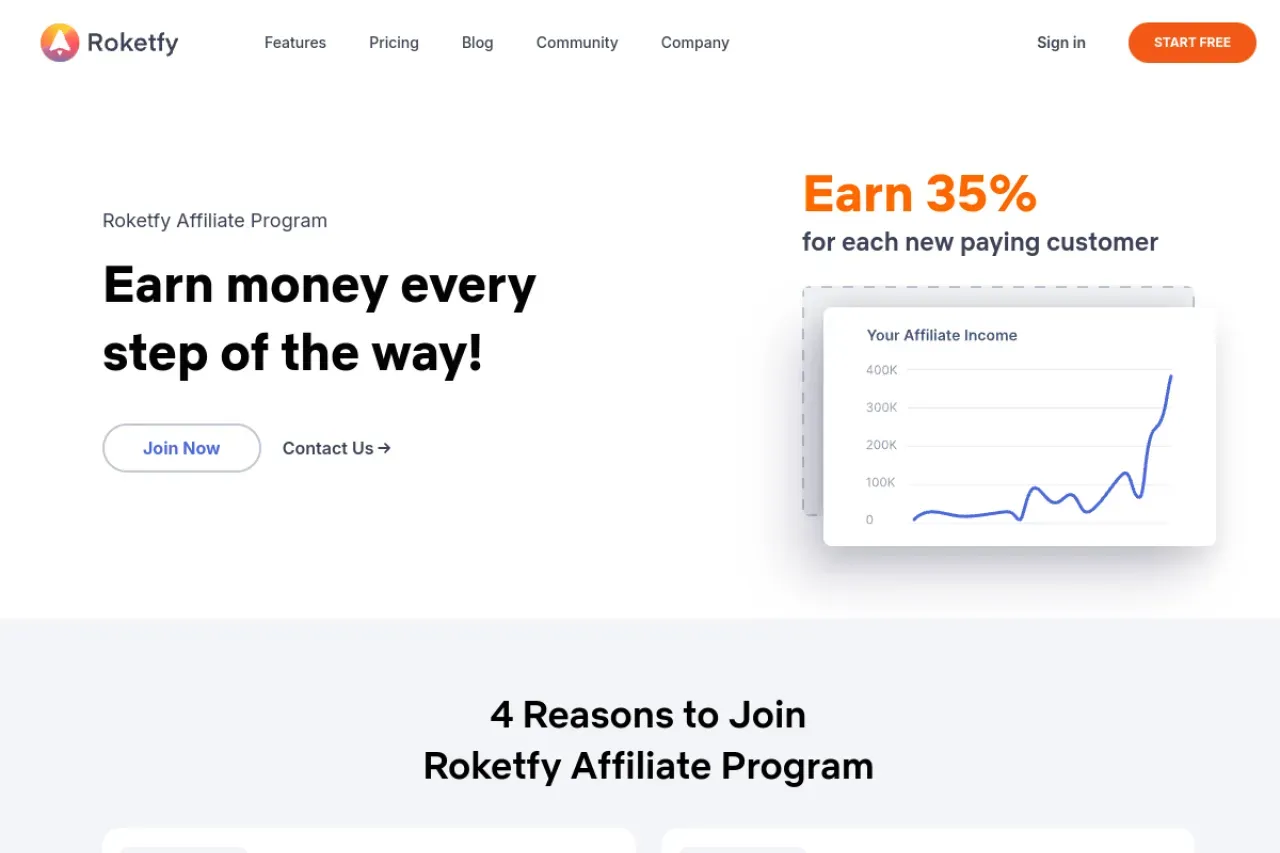 Roketfy Affiliate Program