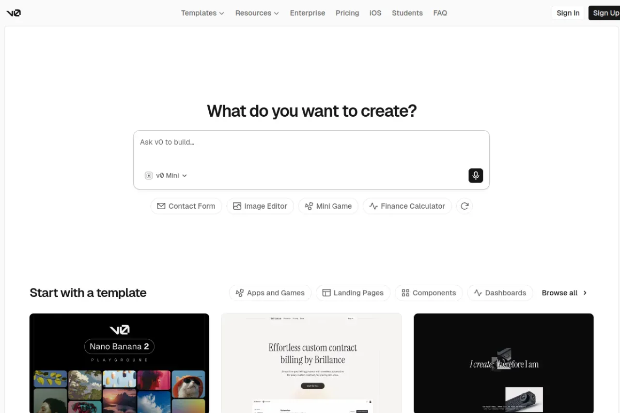 v0 by Vercel