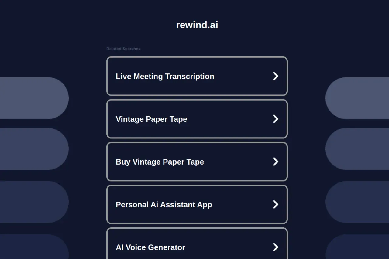 Rewind AI