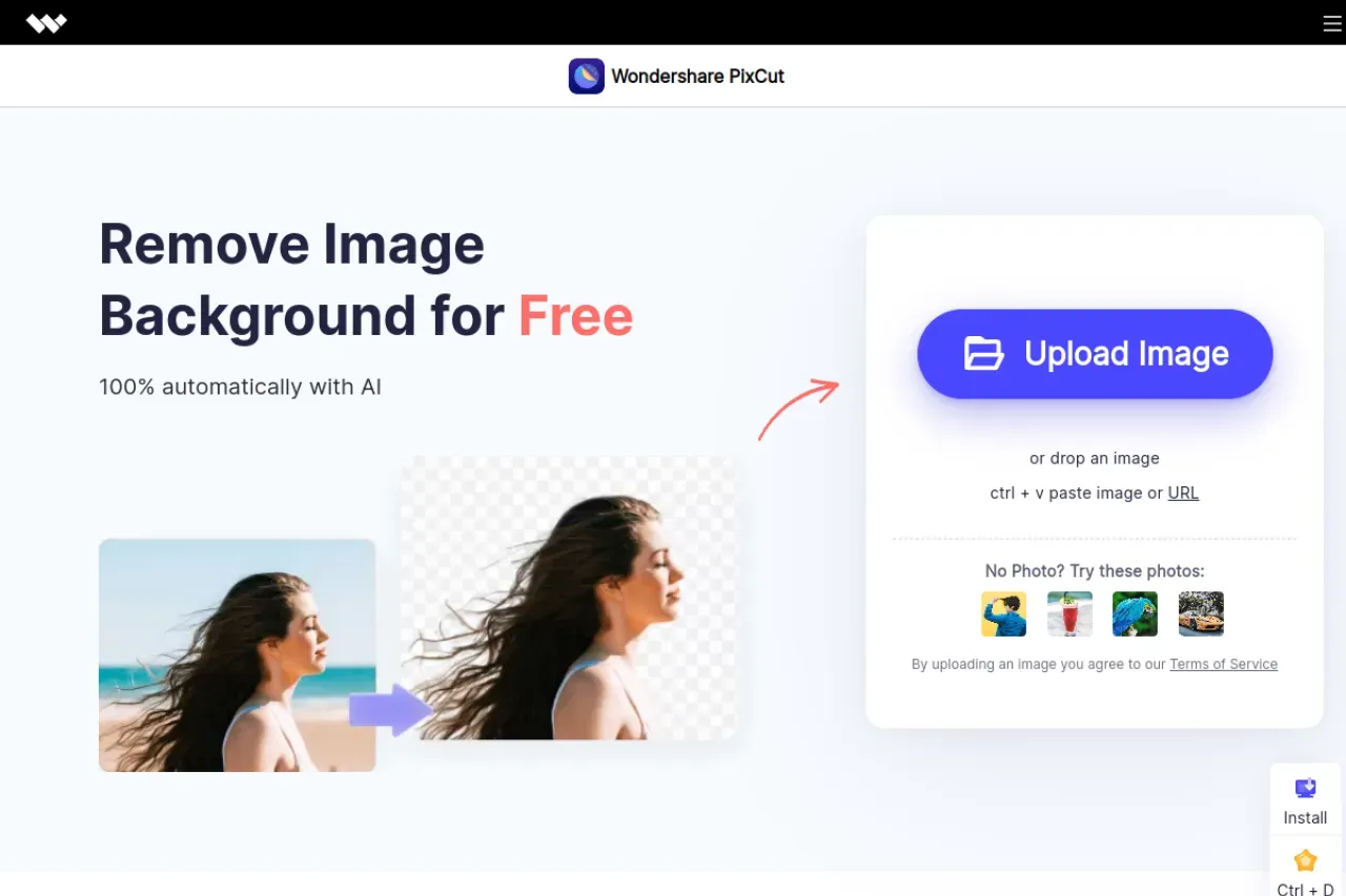 Wondershare PixCut