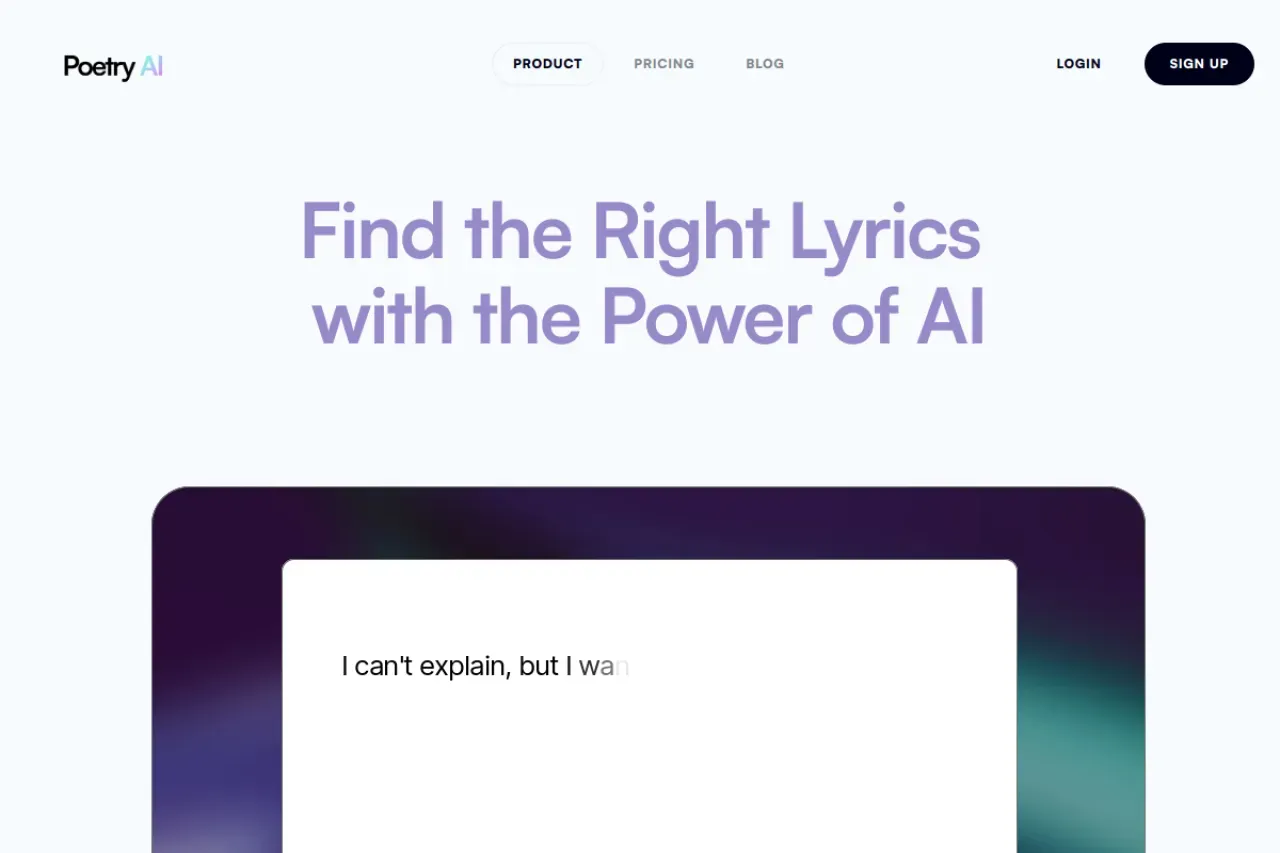 WritePoetry.ai