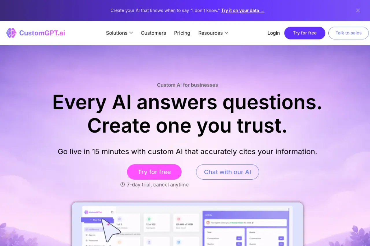 CustomGPT.ai