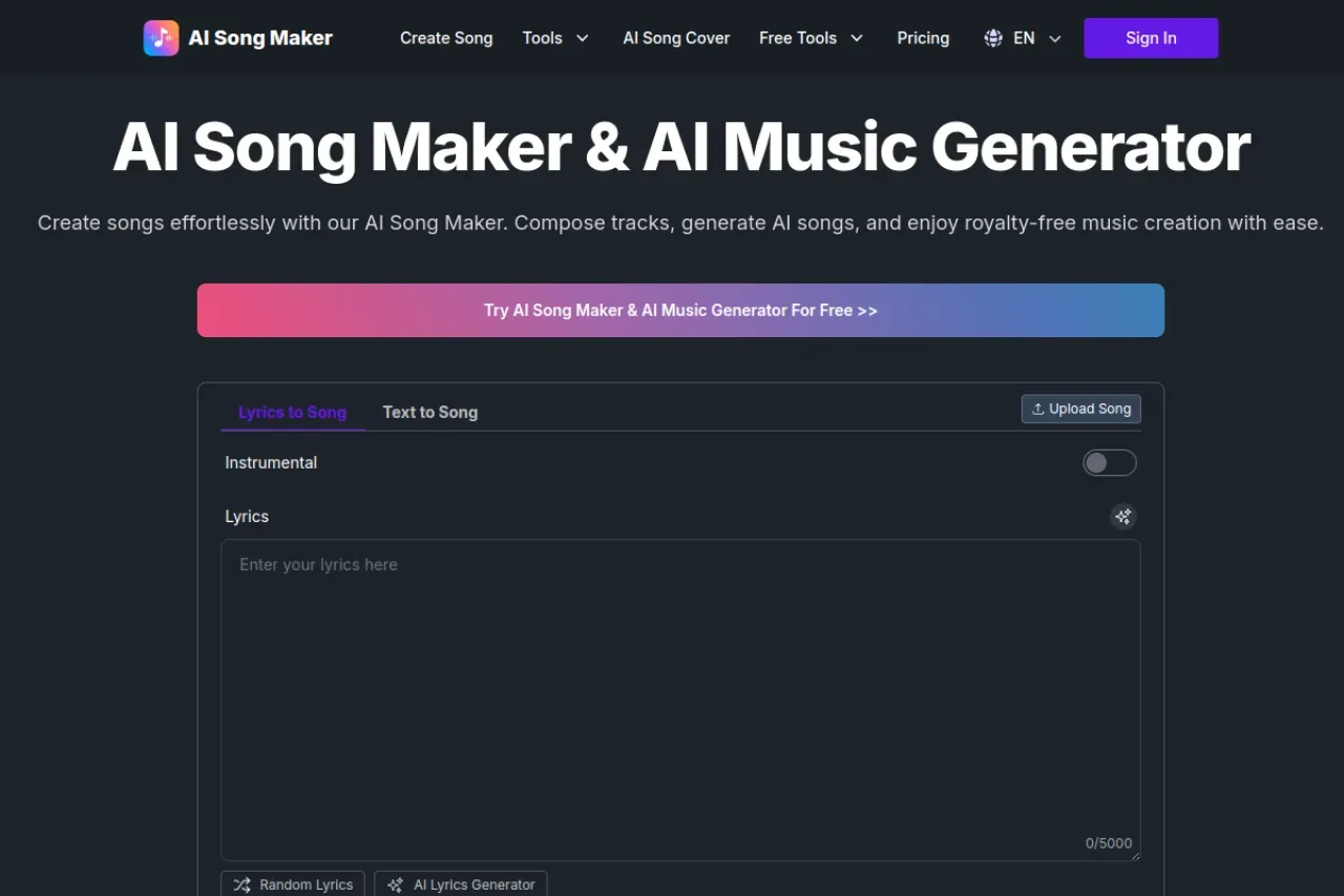 AI Song Maker