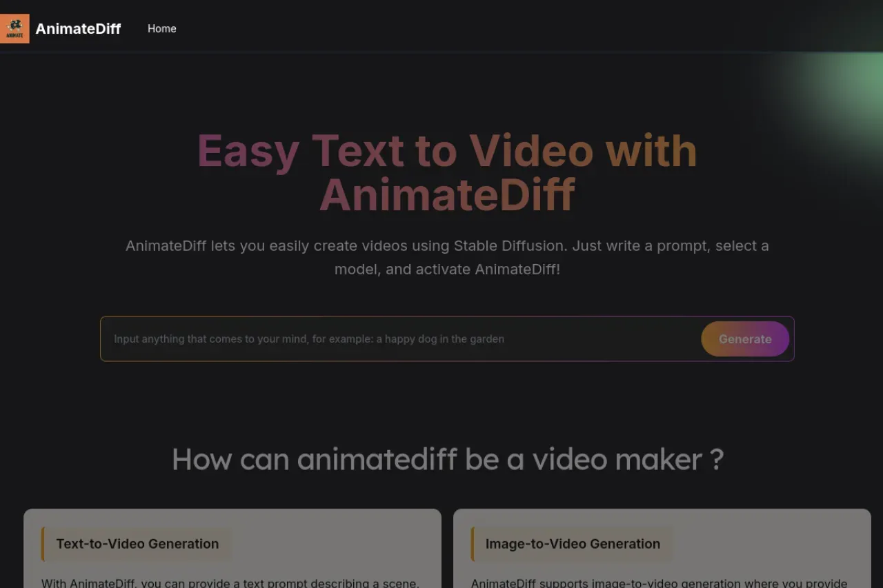 AnimateDiff