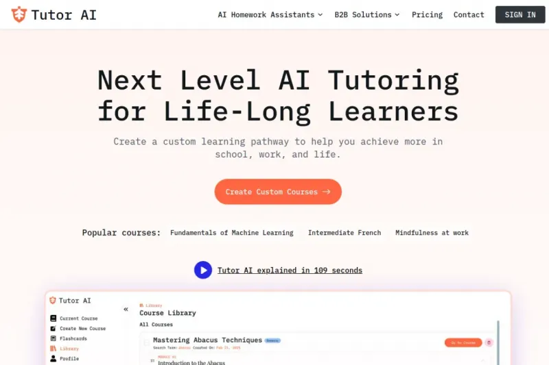 Tutor AI