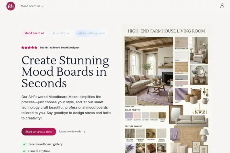 Mood Board AI