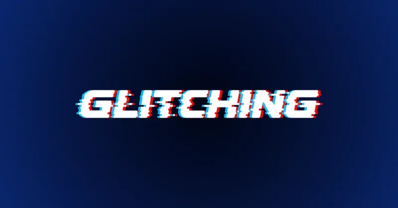 Glitching AI