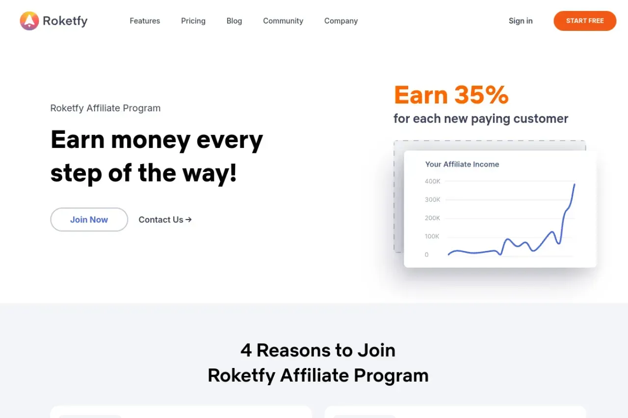 Roketfy Affiliate Program