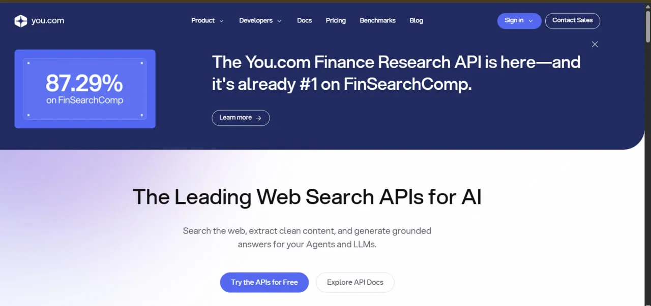 You.com API